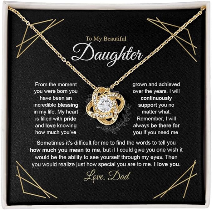 10 To my Daughter Necklaces