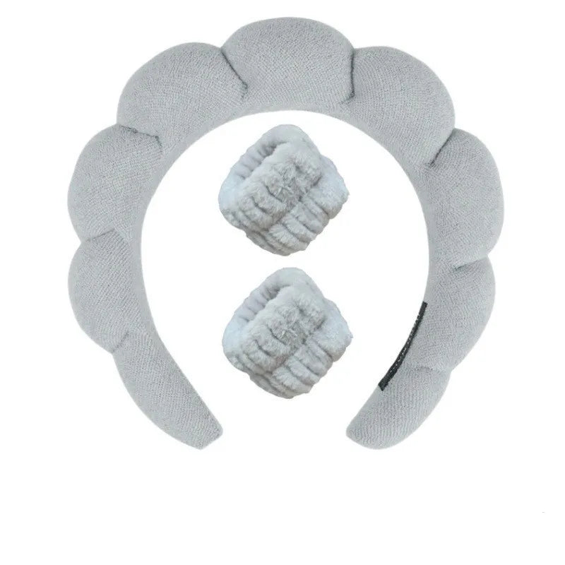 3pc Sponge Spa Headband