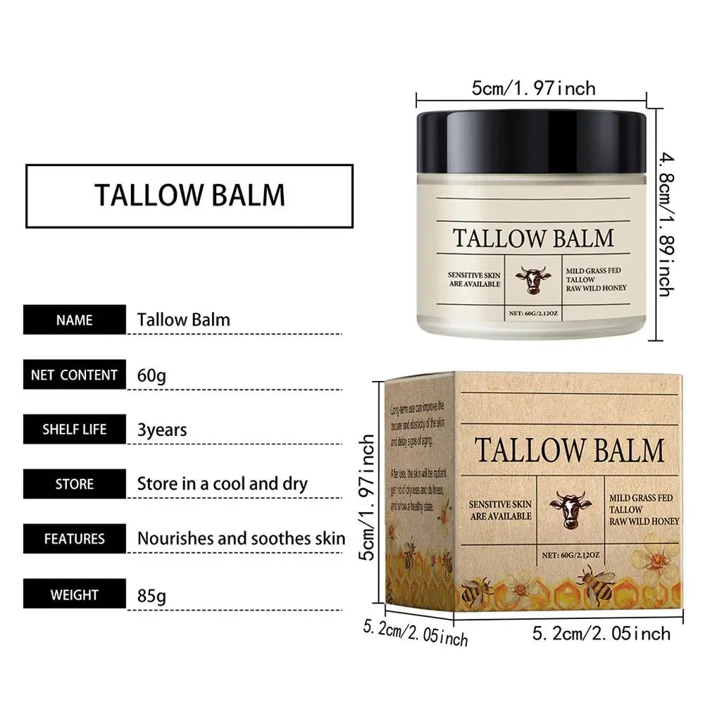 60g Grass Fed Beef Tallow And Honey