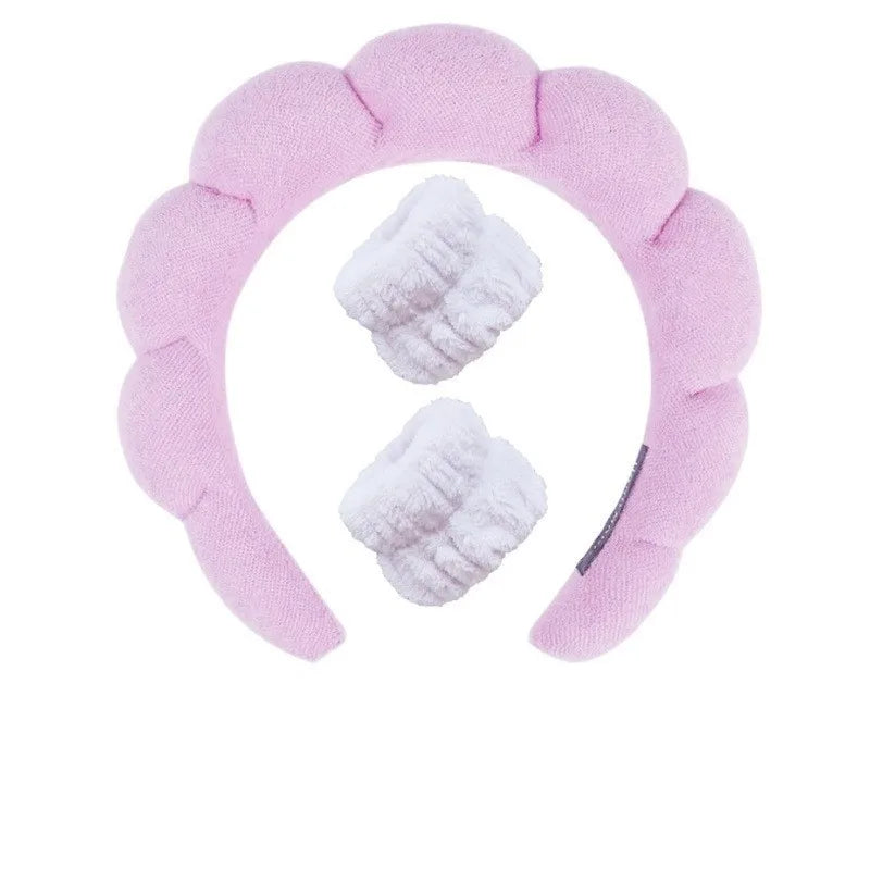 3pc Sponge Spa Headband