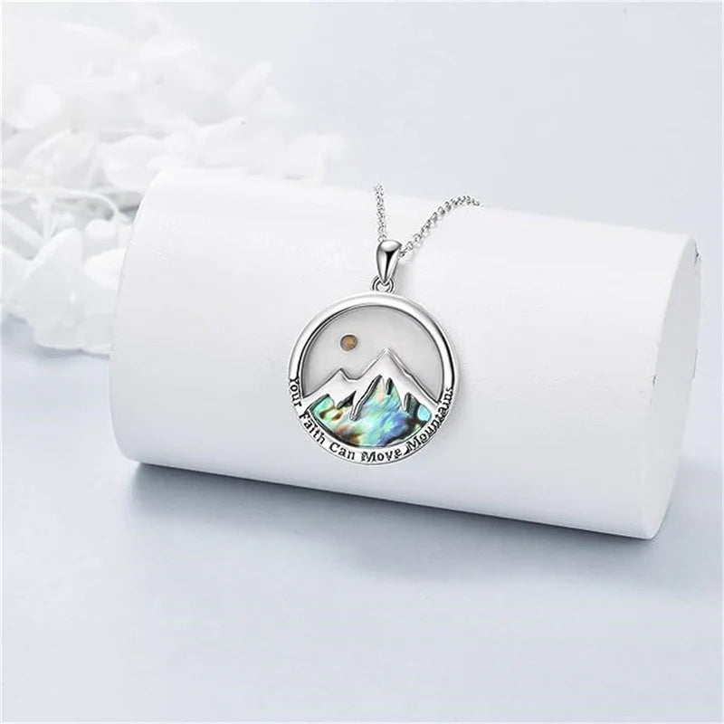 Your Faith Moves Mountains Necklace