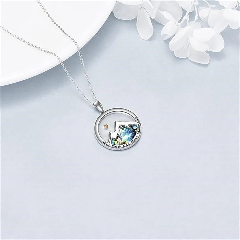 Your Faith Moves Mountains Necklace