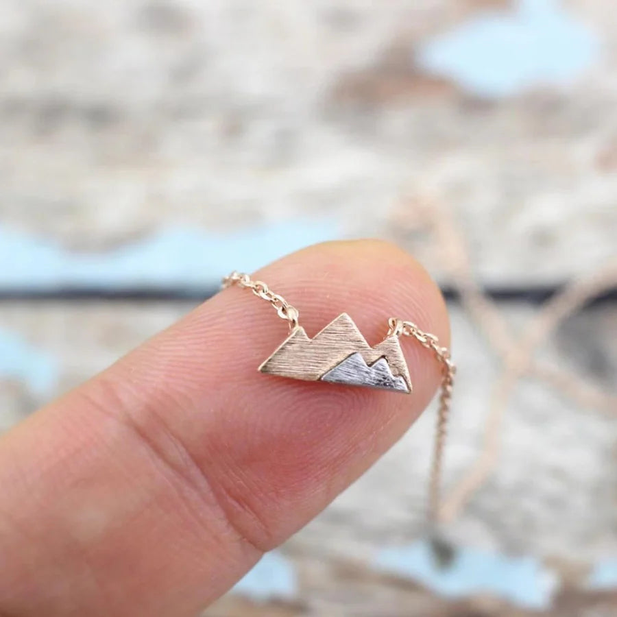 Dainty Mountain Necklace