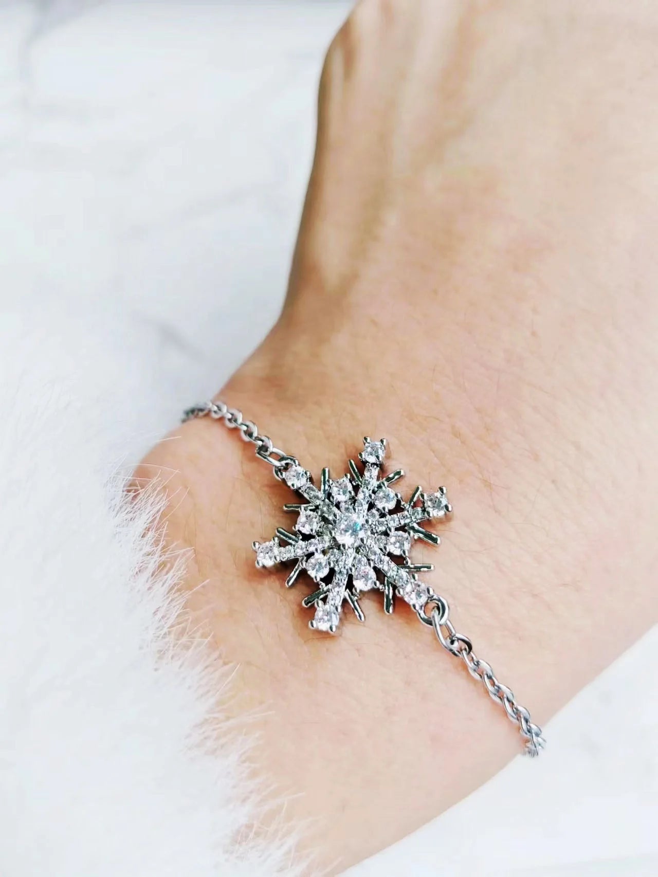 Ice Crystal Bracelet