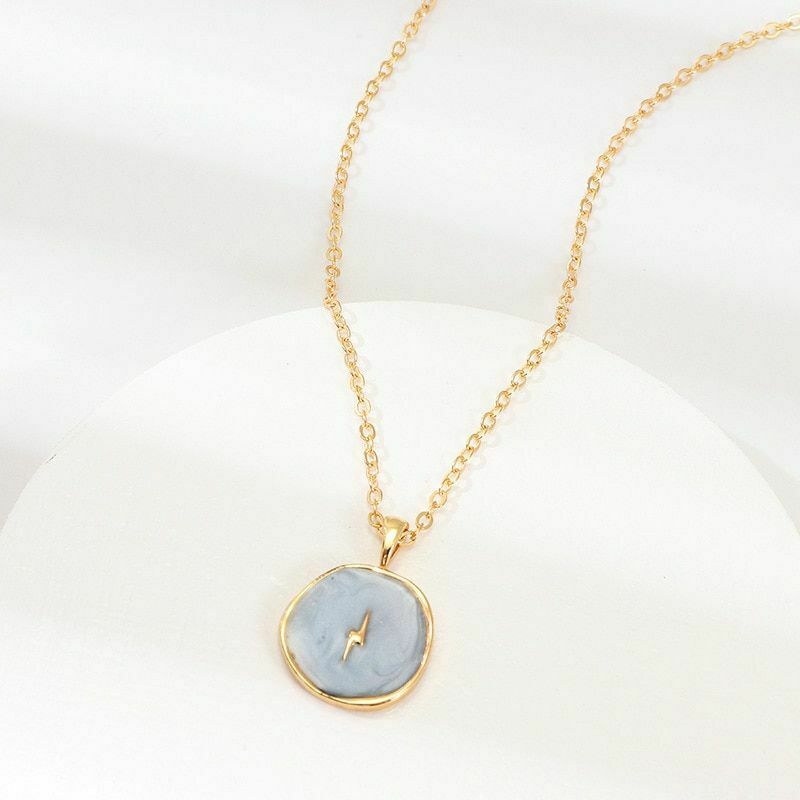 Celestial Enamel Necklace