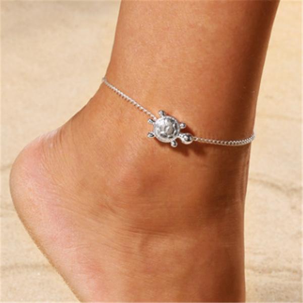 Beautiful Bohemian Tortoise Anklet