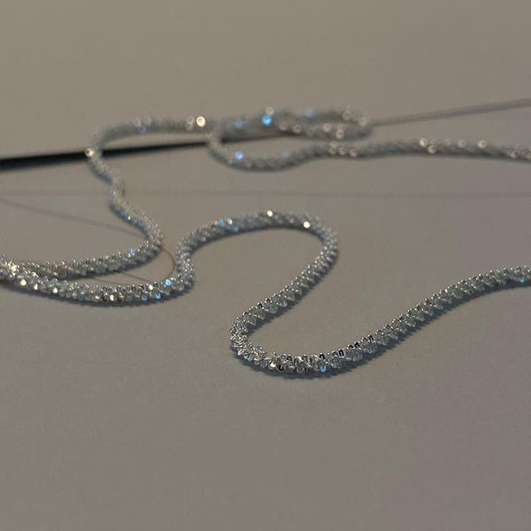 NEW Fashion Silver Gypsophila Flash Chain