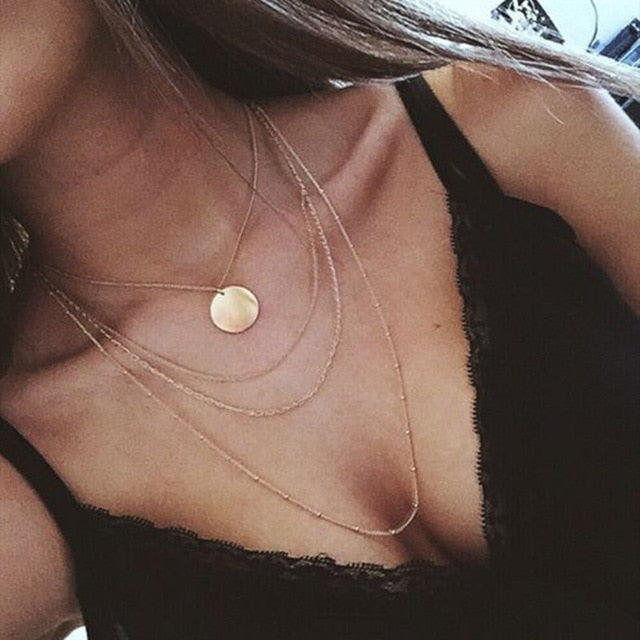 Bohemian Multi Layer Long Necklace