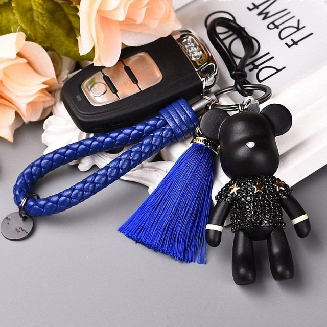 Handmade Rhinestone Tassels