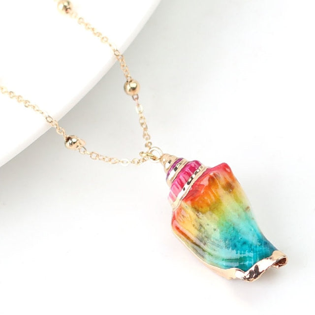 Boho Conch Shell Necklace