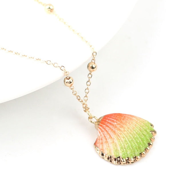 Boho Conch Shell Necklace