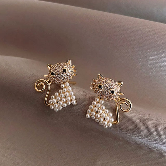 2021 New Cute Animal Stud Earrings