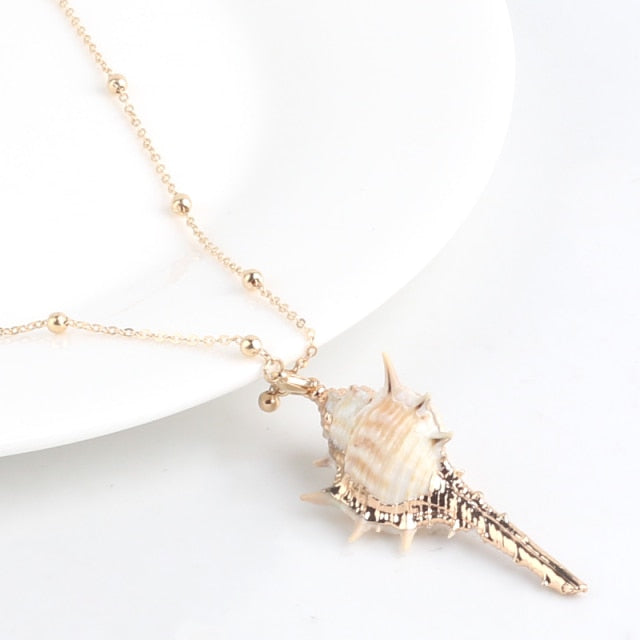 Boho Conch Shell Necklace