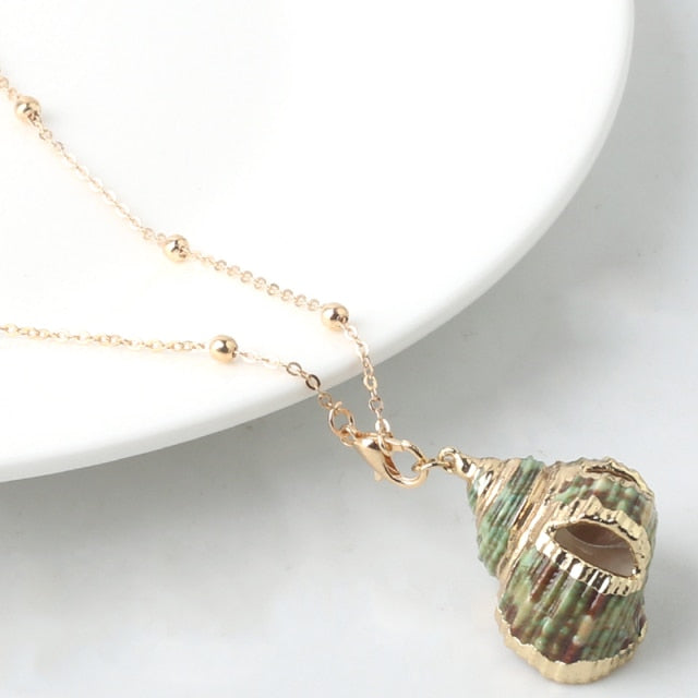 Boho Conch Shell Necklace