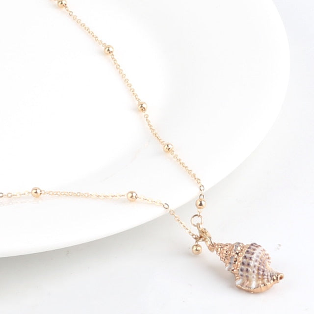 Boho Conch Shell Necklace