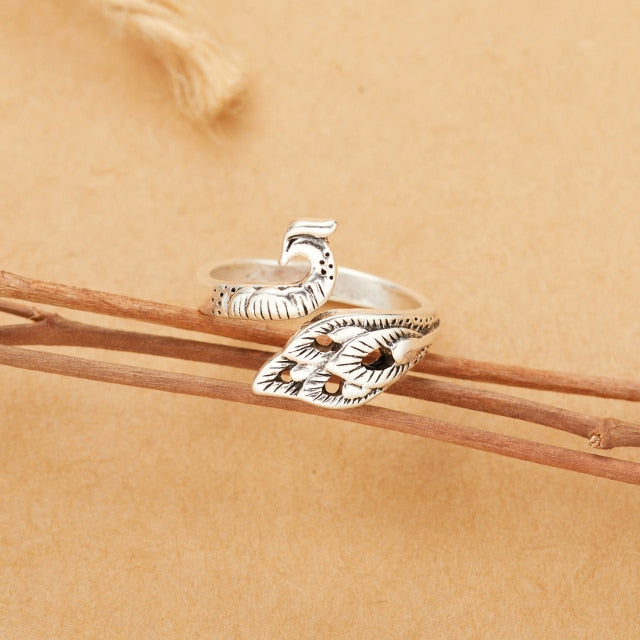 New Fashion Silver Butterfly Ring